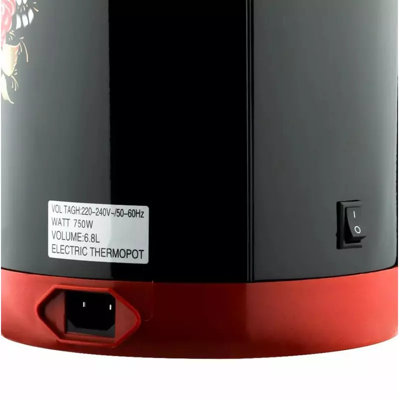 Raf Electric Water Kettle 800W 6.8L Large Capacity, Bpa Free, Led Lamp, 360° Swivel Base, High Quality Stainless Steel R.7904 7 Raf Electric Water Kettle 800W 6.8L Large Capacity, Bpa Free, Led Lamp, 360° Swivel Base, High Quality Stainless Steel R.7904