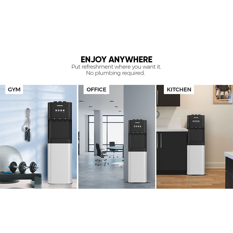 Nikai Water Dispenser 3 Taps Bottom Load With Pump Nwd4000Bs 3 Taps Hot Normal And Cold Compressor Cooling Steel Tank Anti Bacterial Design 3 Nikai Water Dispenser 3 Taps Bottom Load With Pump Nwd4000Bs 3 Taps Hot Normal And Cold Compressor Cooling Steel Tank Anti Bacterial Design