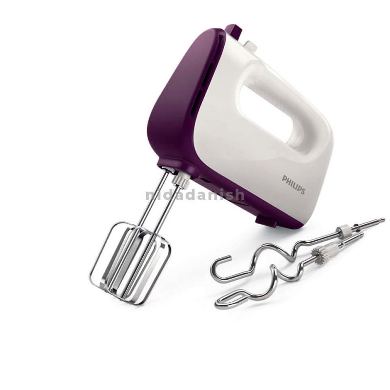 Philips Hand Mixer 400W 3 Speeds 2 Attachments Hr3740 1 Philips Hand Mixer 400W 3 Speeds 2 Attachments Hr3740