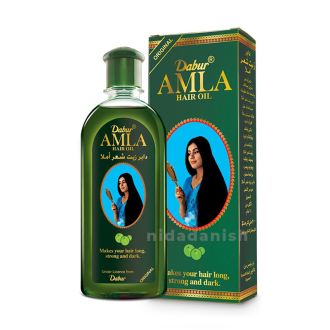 Dabur Amla Hair Oil for Healthy Hair and Moisturized Scalp, Indian Hair Oil for Men and Women 100ml - Set of 3 Pcs