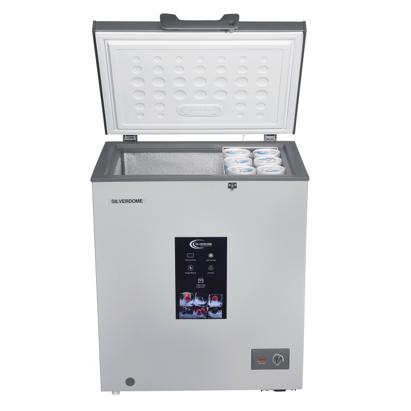 Silverdome Convertible Chest Freezer 142L, Defrost, Fast Freezing, Tropicalized Compressor With Cool Pack, Energy Efficient Cfm-145 4 Silverdome Convertible Chest Freezer 142L, Defrost, Fast Freezing, Tropicalized Compressor With Cool Pack, Energy Efficient Cfm-145