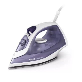 Philips Steam Iron Easy Speed 2000W 220ml, Steam Boost up to 100g, Calc Clean Slider, Ceramic Soleplate, Drip Stop GC1752