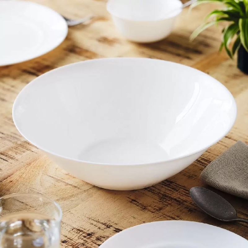 Luminarc Essence Bowl 27Cm White N6818 (Pack Of 6Pcs) 4 Luminarc Essence Bowl 27Cm White N6818 (Pack Of 6Pcs)