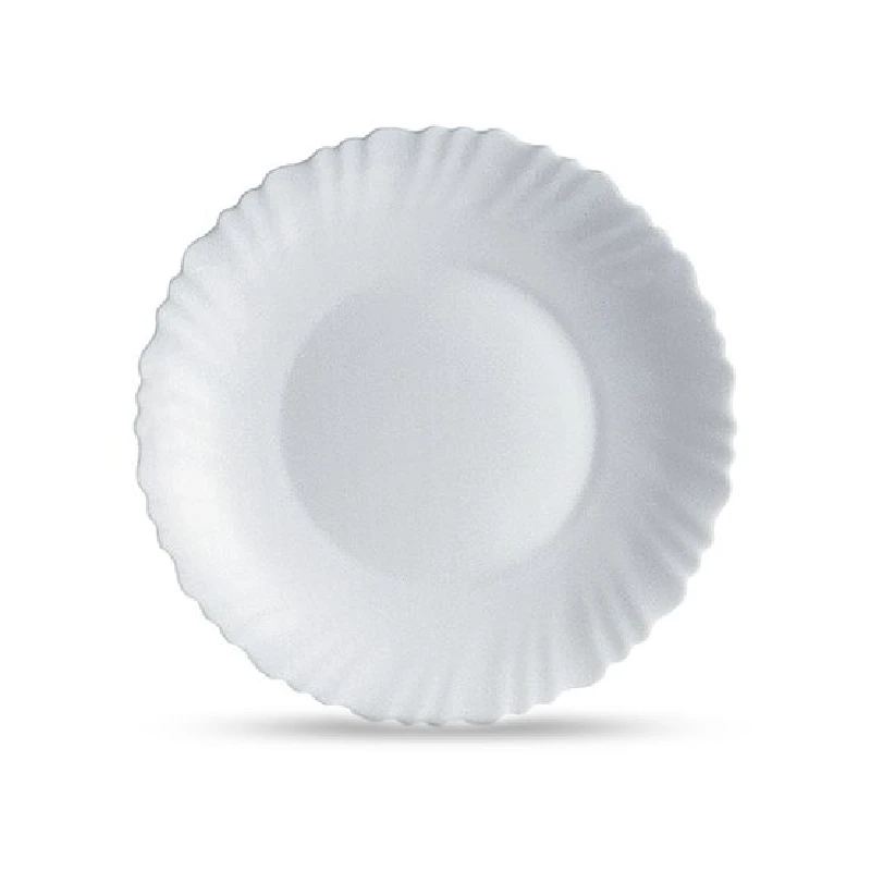Luminarc Feston Soup Plate 23Cm White P4469 (Pack Of 6Pcs) 1 Luminarc Feston Soup Plate 23Cm White P4469 (Pack Of 6Pcs)