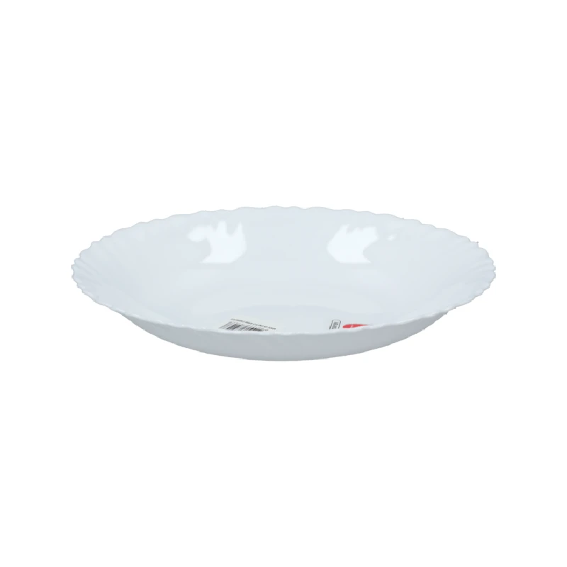Luminarc Feston Soup Plate 23Cm White P4469 (Pack Of 6Pcs) 2 Luminarc Feston Soup Plate 23Cm White P4469 (Pack Of 6Pcs)