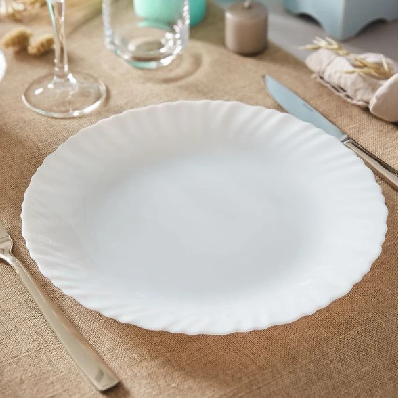 Luminarc Feston Soup Plate 23Cm White P4469 (Pack Of 6Pcs) 3 Luminarc Feston Soup Plate 23Cm White P4469 (Pack Of 6Pcs)