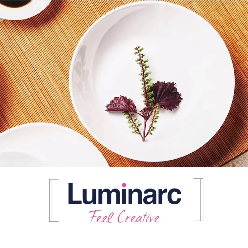 Luminarc Diwali Dessert Plate 21Cm White P6037 (Pack Of 6Pcs) 5 Luminarc Diwali Dessert Plate 21Cm White P6037 (Pack Of 6Pcs)