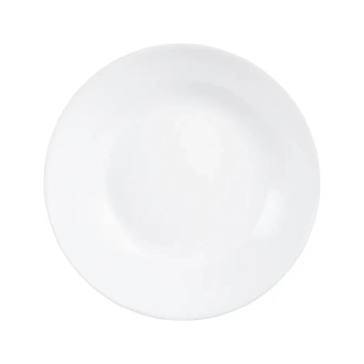 Luminarc Diwali Soup Plate 20cm White P6039 (Pack of 6Pcs)