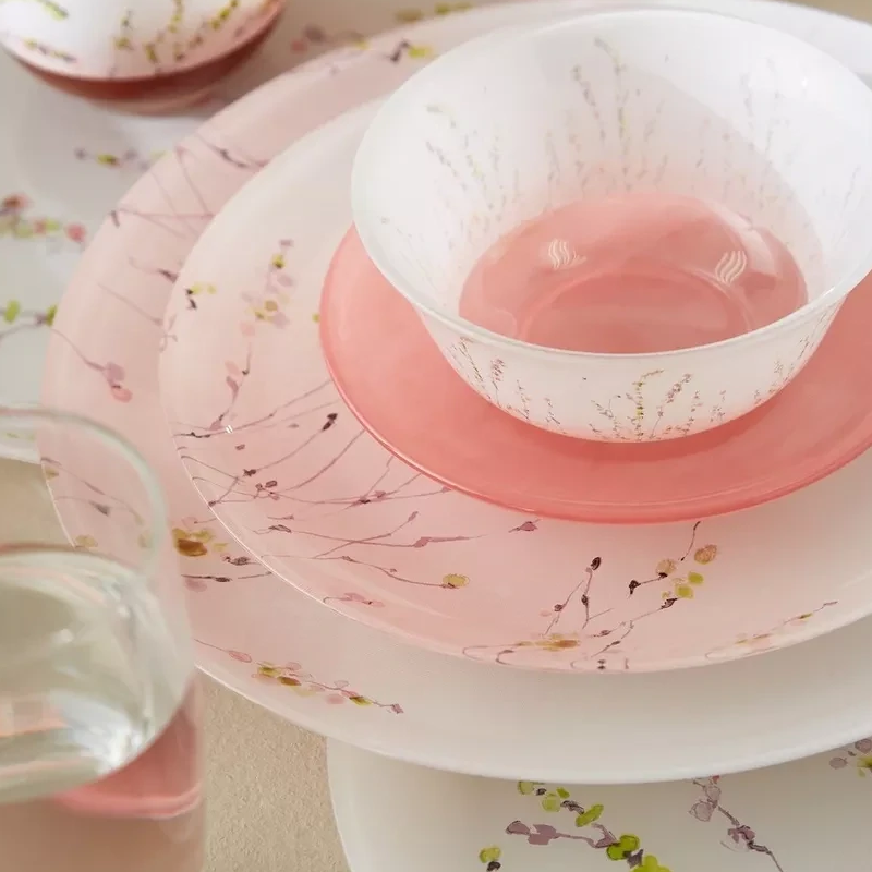 Luminarc Simply Trompette Rose Dinner Plate V4171 (Pack Of 6Pcs) 4 Luminarc Simply Trompette Rose Dinner Plate V4171 (Pack Of 6Pcs)