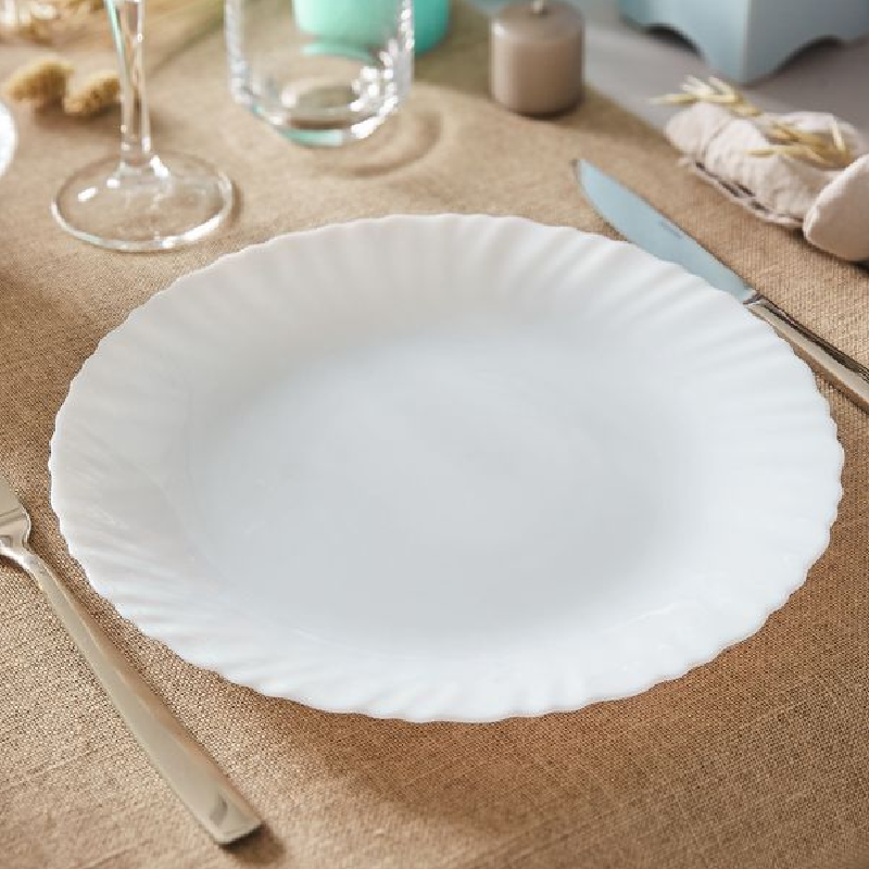 Luminarc Feston Romantique Dinner Plate 27Cm V6723 (Pack Of 6Pcs) 2 Luminarc Feston Romantique Dinner Plate 27Cm V6723 (Pack Of 6Pcs)