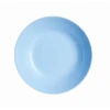 Luminarc Diwali Soup Plate 20cm Light Blue P2021 (Pack of 6Pcs)