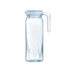 Luminarc Dona Embossment Ray Glass Jug 1L Transparent Q0436