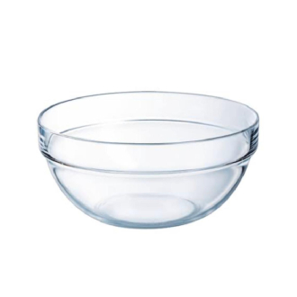 Luminarc Stacking Glass Bowl 20cm Transparent M0092 (Pack of 6Pcs)