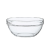 Luminarc Stacking Glass Bowl 20cm Transparent M0092 (Pack of 6Pcs)