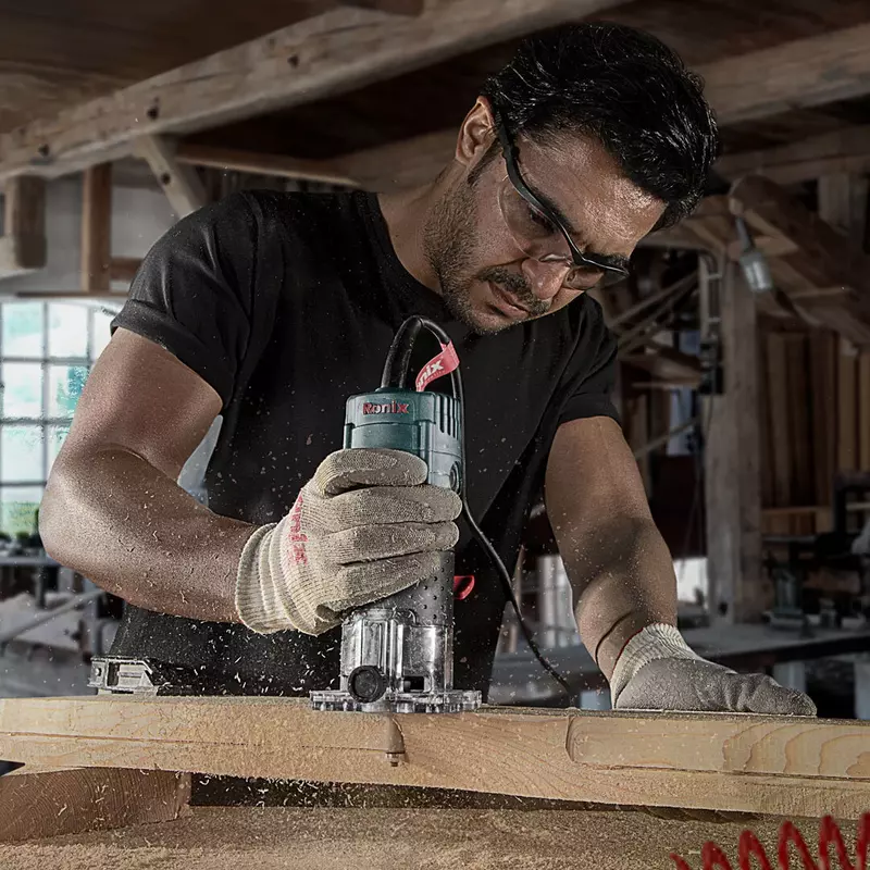 Ronix Industrial Electric Trimmer 6Mm 550W 220V Electric Wood Working Edge Banding Trimmer 7106 2 Ronix Industrial Electric Trimmer 6Mm 550W 220V Electric Wood Working Edge Banding Trimmer 7106