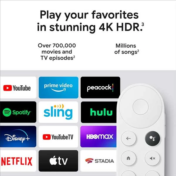 Google Chromecast 4K 3 Google Chromecast 4K
