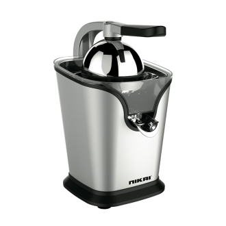 Nikai Citrus Juicer Steel 100W NJ4747C Stainless Steel Filter With 2 Cones 2 Speeds Control