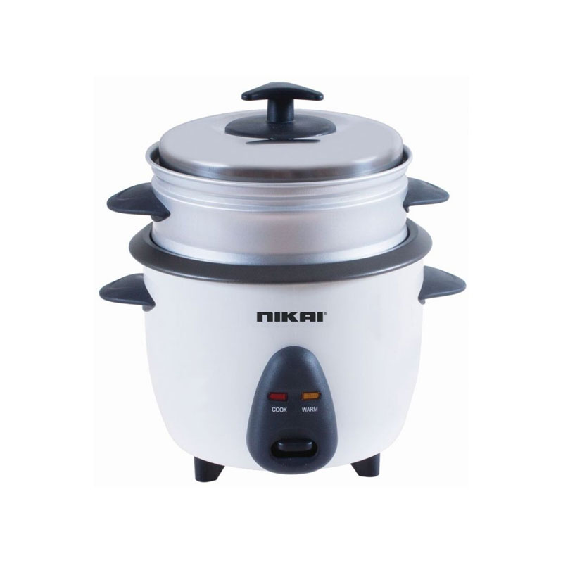 Nikai Rice Cooker 1L Keep Warm Function Teflon Coated Inner Pot 400W Nr701A Aluminum Steamer Detachable Power Cord Indicator Lights 1 Nikai Rice Cooker 1L Keep Warm Function Teflon Coated Inner Pot 400W Nr701A Aluminum Steamer Detachable Power Cord Indicator Lights