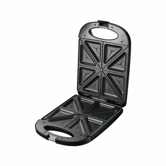 Nikai Sandwich Toaster 4 Slice Plate Size 29.5X24Cm 1400W NST925A2 Non Stick Grill Plate Cool Touch Handle With Light Indicator Adjustable Temperature Floating Hinge System