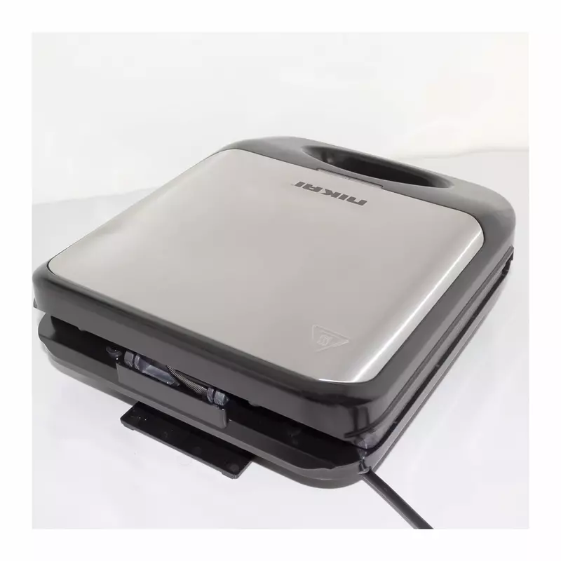 Nikai Sandwich Toaster 4 Slice Plate Size 29.5X24Cm 1400W Nst925A2 Non Stick Grill Plate Cool Touch Handle With Light Indicator Adjustable Temperature Floating Hinge System 4 Nikai Sandwich Toaster 4 Slice Plate Size 29.5X24Cm 1400W Nst925A2 Non Stick Grill Plate Cool Touch Handle With Light Indicator Adjustable Temperature Floating Hinge System