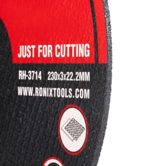 Ronix Metal Cutting Disc 230x3x22.23  RH-3714