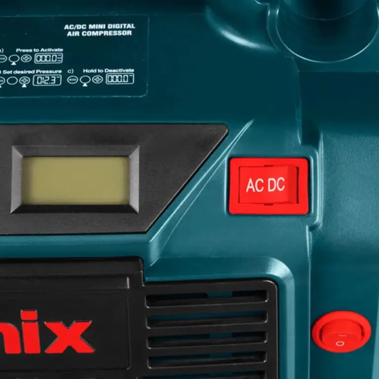 Ronix Mini Digital Compressor 160 Psi/11Bar (Ac/Dc) 220-240V/12V Portable Tire Inflator Pump With Led Light, Digital Pressure Gauge, Auto Shut-Off, Air Hose, Adapters For Cars, Bikes, Sports Balls, Air Beds, Compact Lightweight For Travel, Outdoor Rh-4261 12 Ronix Mini Digital Compressor 160 Psi/11Bar (Ac/Dc) 220-240V/12V Portable Tire Inflator Pump With Led Light, Digital Pressure Gauge, Auto Shut-Off, Air Hose, Adapters For Cars, Bikes, Sports Balls, Air Beds, Compact Lightweight For Travel, Outdoor Rh-4261