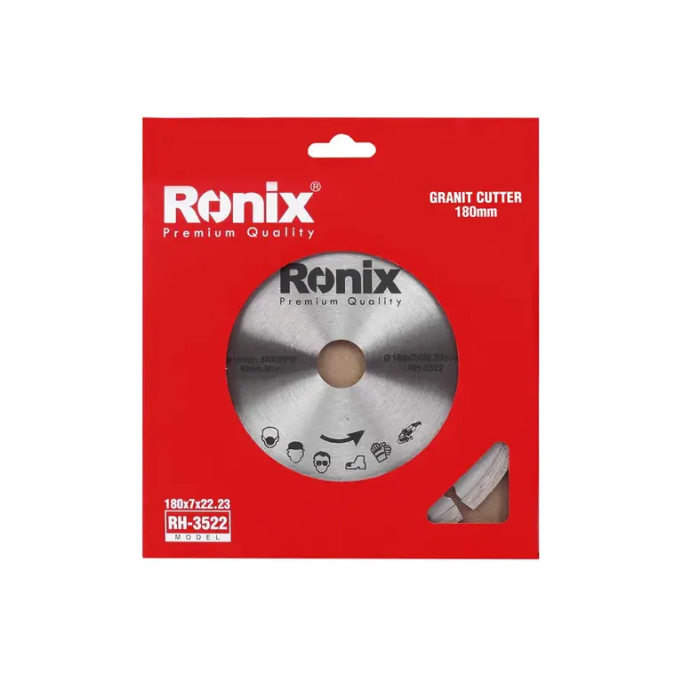 Ronix Granite Cutting Disc (4&Quot; | 4.5&Quot; | 5&Quot; | 7&Quot; | 9&Quot;) Designed For Use With Angle Grinders And Tile Cutters Cutting All Types Of Granite And Marble Rh-3522 2 Ronix Granite Cutting Disc (4&Quot; | 4.5&Quot; | 5&Quot; | 7&Quot; | 9&Quot;) Designed For Use With Angle Grinders And Tile Cutters Cutting All Types Of Granite And Marble Rh-3522