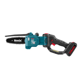 Ronix Cordless Chain Saw for wood cutting portable high cutting efficiency chain saw 22v 4A 8600