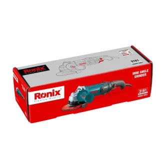 Ronix  Angle Grinder| Professional Heavy-Duty Power Tool with 3-Position Handle, Soft Start Switch, and Anti-Dust System | High Performance for Masonry & Metal Working | Includes Wheel Guard, Side Handle, Spanner | 3280 230mm (9 inch)| 2800W |6.5kg 3280