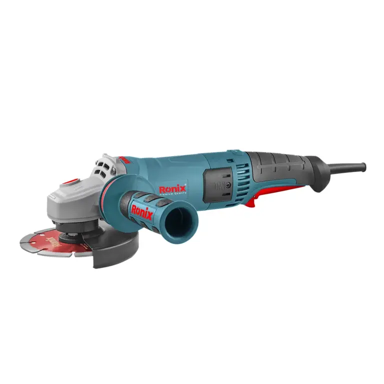 Ronix Angle Grinder 125Mm (5-Inch) | Powerful Motor Up To 30000 Rpm, Variable Speed 3000-11000 Rpm, Direct Airflow System, Ergonomic Design For Long Hours, 2-Position Side Handle For Improved Performance 1200W 3102K 1 Ronix Angle Grinder 125Mm (5-Inch) | Powerful Motor Up To 30000 Rpm, Variable Speed 3000-11000 Rpm, Direct Airflow System, Ergonomic Design For Long Hours, 2-Position Side Handle For Improved Performance 1200W 3102K