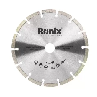 Ronix Granite Cutting Disc  (4" | 4.5" | 5" | 7" | 9") designed for use with angle grinders and tile cutters cutting all types of granite and marble  RH-3522