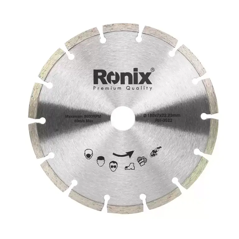 Ronix Granite Cutting Disc (4&Quot; | 4.5&Quot; | 5&Quot; | 7&Quot; | 9&Quot;) Designed For Use With Angle Grinders And Tile Cutters Cutting All Types Of Granite And Marble Rh-3522 1 Ronix Granite Cutting Disc (4&Quot; | 4.5&Quot; | 5&Quot; | 7&Quot; | 9&Quot;) Designed For Use With Angle Grinders And Tile Cutters Cutting All Types Of Granite And Marble Rh-3522