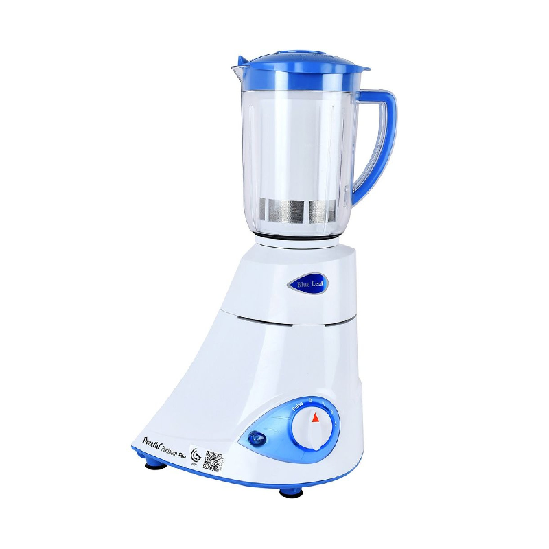 Preethi Blue Leaf Platinum Mixer Grinder 750W With 3 Stainless Steel Jars, 3 Speed &Amp; Pulse, Overload Protector, Extractor Filter Mg139/09 3 Preethi Blue Leaf Platinum Mixer Grinder 750W With 3 Stainless Steel Jars, 3 Speed &Amp; Pulse, Overload Protector, Extractor Filter Mg139/09