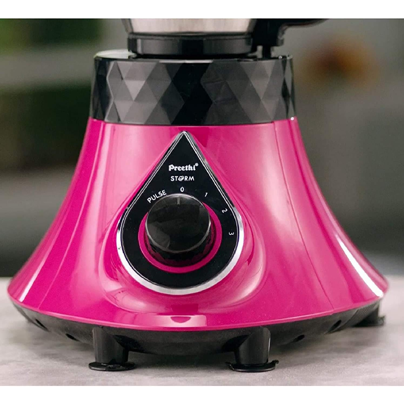 Preethi Storm Mixer Grinder 750W With 4 Stainless Steel Jars, Extractor Filter, Overload Protector, 3 Speed Levels Mg232/00 5 Preethi Storm Mixer Grinder 750W With 4 Stainless Steel Jars, Extractor Filter, Overload Protector, 3 Speed Levels Mg232/00