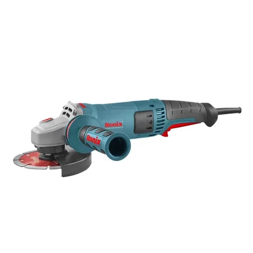Ronix Angle Grinder 125Mm (5-Inch) | Powerful Motor Up To 30000 Rpm, Variable Speed 3000-11000 Rpm, Direct Airflow System, Ergonomic Design For Long Hours, 2-Position Side Handle For Improved Performance 1200W 3102K 4 Ronix Angle Grinder 125Mm (5-Inch) | Powerful Motor Up To 30000 Rpm, Variable Speed 3000-11000 Rpm, Direct Airflow System, Ergonomic Design For Long Hours, 2-Position Side Handle For Improved Performance 1200W 3102K