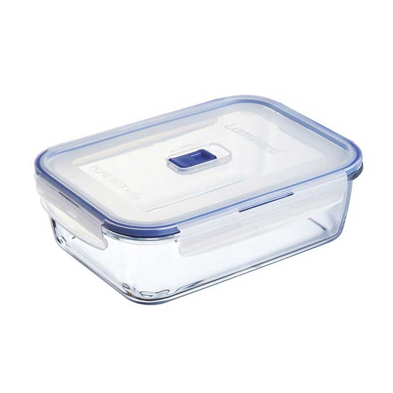 Luminarc Pure Box Rectangle Food Container 197Cl Flat Rim P3549 1 Luminarc Pure Box Rectangle Food Container 197Cl Flat Rim P3549