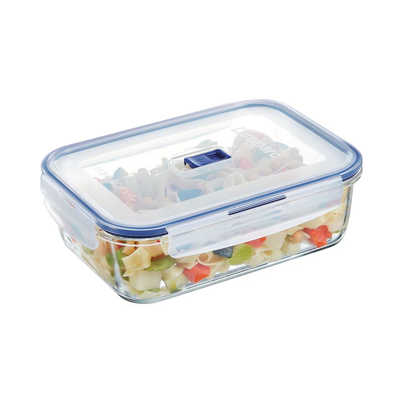 Luminarc Pure Box Rectangle Food Container 197Cl Flat Rim P3549 3 Luminarc Pure Box Rectangle Food Container 197Cl Flat Rim P3549