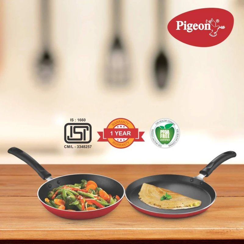 Pigeon Non Stick Frypan 26Cm Aluminium Scratch Resistant Italian Technology 12085 6 Pigeon Non Stick Frypan 26Cm Aluminium Scratch Resistant Italian Technology 12085