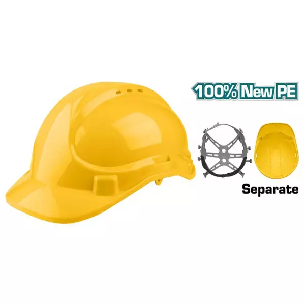 Total Safety Helmet With Vents (Multi-Colour) 1 Total Safety Helmet With Vents (Multi-Colour)