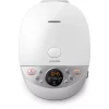 Philips Rice Cooker 1.8L 790W, Smaryt Fuzzy Logic 3D Heating, 10 Food Menus, 2.0-mm Pot Extra-Thick Non-stick Easy to Clean, 12-hour Preset Timer, 480hrs Automatic Keep Warm Function, 8 Prefix Programs HD4515/55