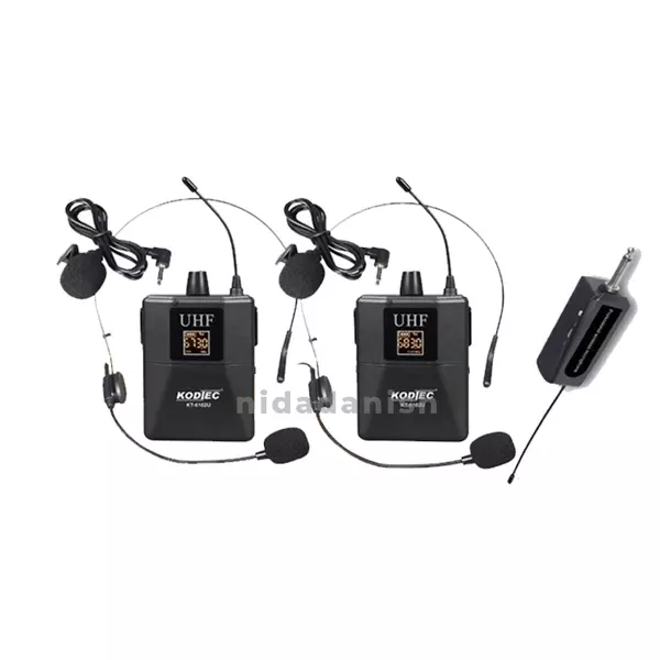 Kodtec Wireless Microphone 75 Meter 725G Kt-6102U 1 Kodtec Wireless Microphone 75 Meter 725G Kt-6102U