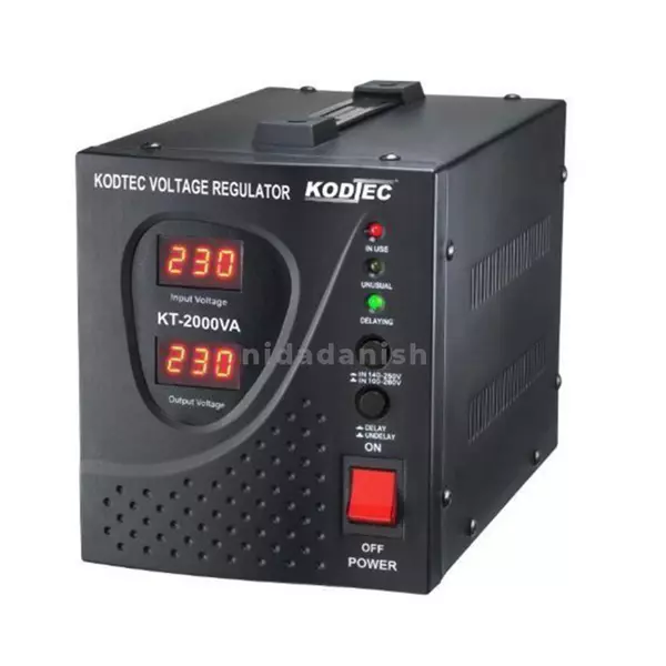 Kodtec Voltage Regulator Stabilizer Kt-2000Va 1 Kodtec Voltage Regulator Stabilizer Kt-2000Va