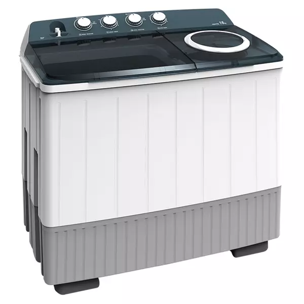 Hisense Washing Machine 16Kg Manual, Twin Tub, Big Knobs, Transparent Lid, Drain Pump, White Wsde163 1 Hisense Washing Machine 16Kg Manual, Twin Tub, Big Knobs, Transparent Lid, Drain Pump, White Wsde163