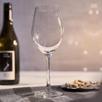 Ocean Wine Glass 2pcs Sante White Wine 340ml Fine Rim Stemware 3026w1202g0003