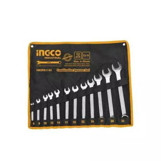 Ingco Combination Spanner Set 6-32mm Pack of 12 HKSPA1143