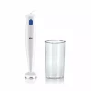 Braun Hand Blender 600ML with Cup Stainless Steel Blades 450W HB101AI-MQ10.001PWH 1 Speed Light Weight Hand Blender Plastic Material Easy Twist System