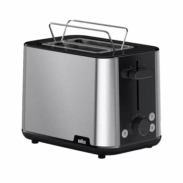 Braun Toaster 2 Slice Browning Control 900W Ht101Bi-Ht1510Bk High Lift Bread 8 Browning Settings Bun Warmer Reheat And Defrost Function 1 Braun Toaster 2 Slice Browning Control 900W Ht101Bi-Ht1510Bk High Lift Bread 8 Browning Settings Bun Warmer Reheat And Defrost Function