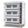 Generic Commercial Electric Baking Oven 3 Door 9 Tray