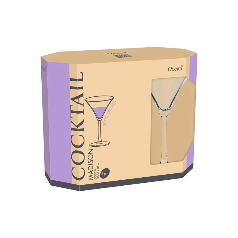 Ocean Wine Glass 2Pcs Madison Cocktail 285Ml Fine Rim Stemware 3015C1002G0002 6 Ocean Wine Glass 2Pcs Madison Cocktail 285Ml Fine Rim Stemware 3015C1002G0002