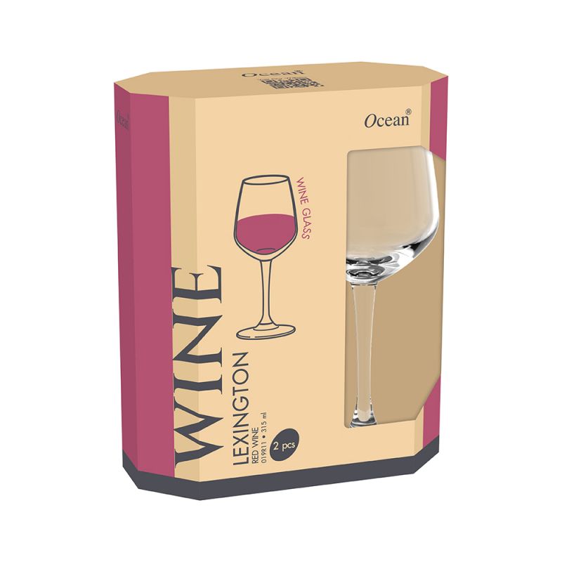 Ocean Wine Glass 2Pc Lexington Red Wine 315Ml Fine Rim Stemware 3019R1102G0003 8 Ocean Wine Glass 2Pc Lexington Red Wine 315Ml Fine Rim Stemware 3019R1102G0003